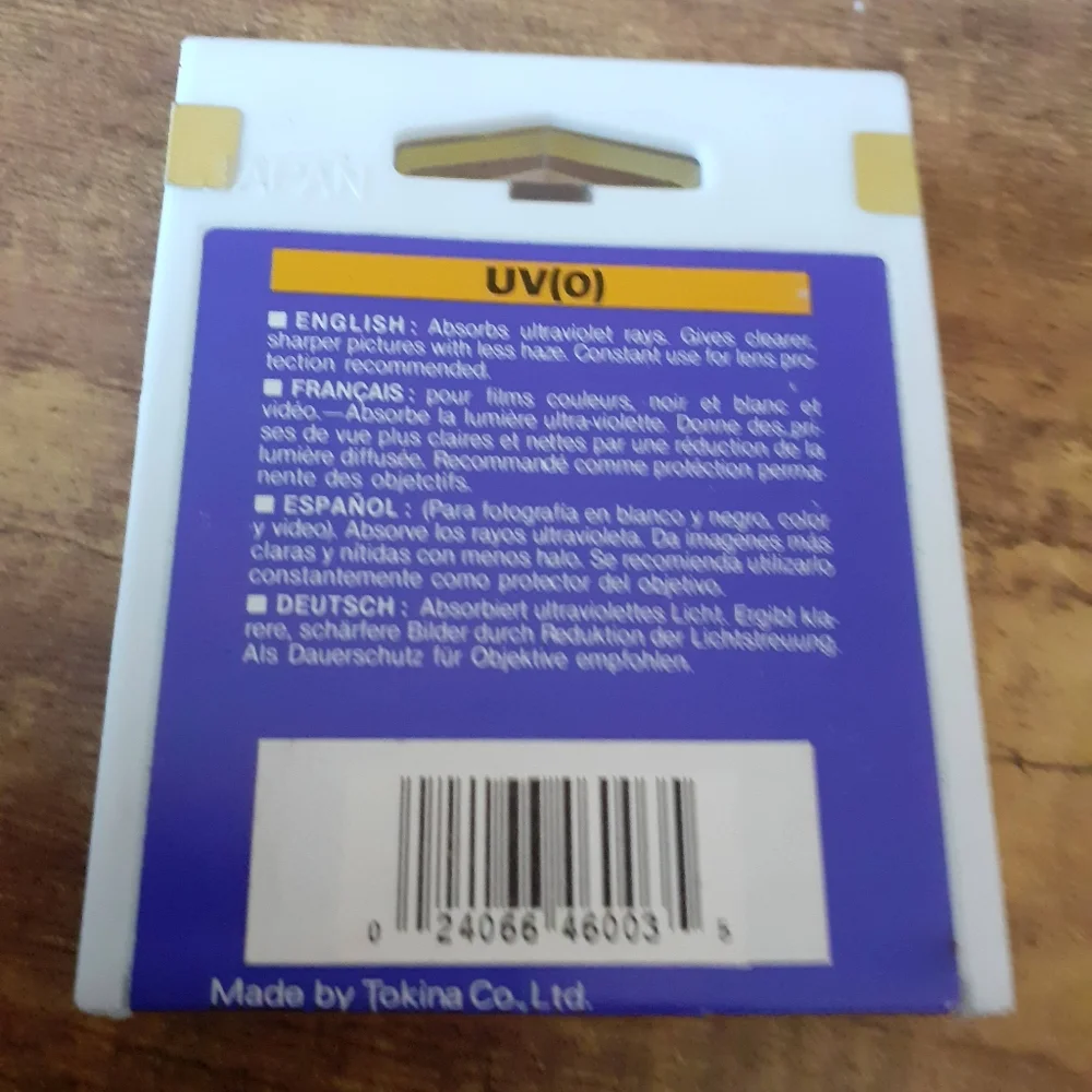 Hoya Fujifilm protective lens filter